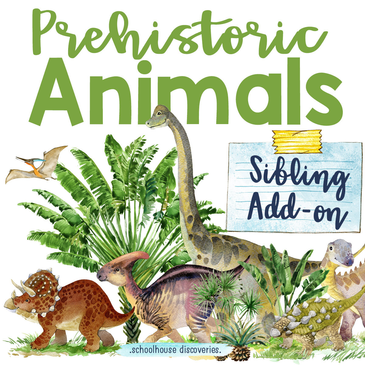 EE Prehistoric Animals Sibling Add-on