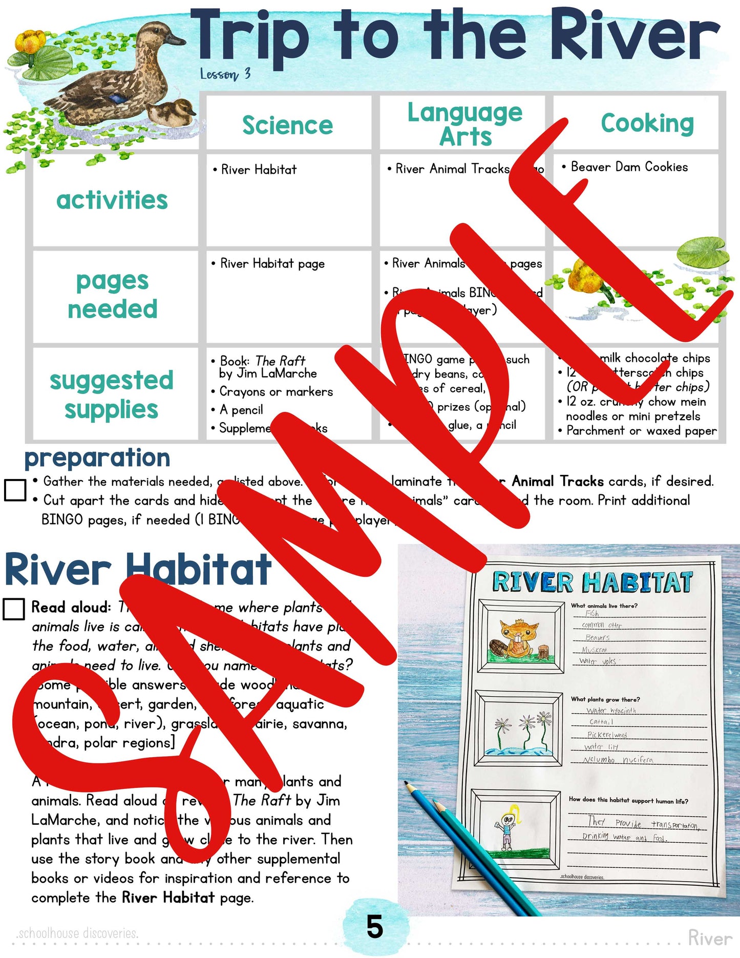 Trip to the River {PDF DIGITAL DOWNLOAD}