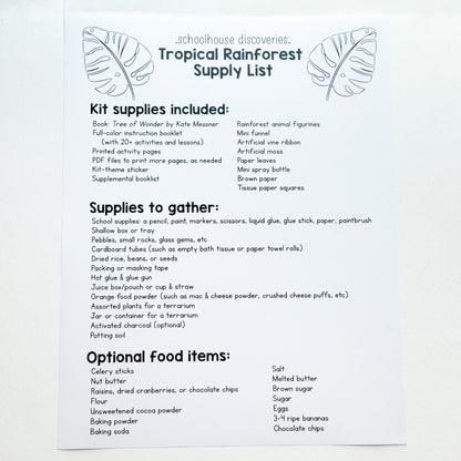 {PRE-ORDER} Tropical Rainforest