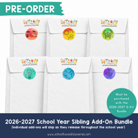 6-Kit 2026-2027 School Year Sibling Add-on Bundle ONLY