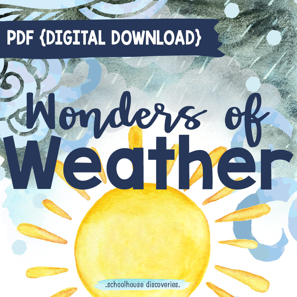 Wonders of Weather {PDF DIGITAL DOWNLOAD}