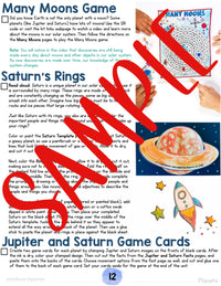 Planets in Space {PDF DIGITAL DOWNLOAD}